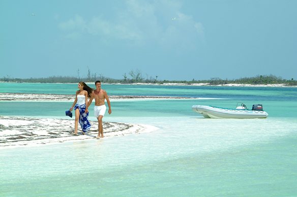 playas vírgenes en Sol Cayo Largo. Cuba