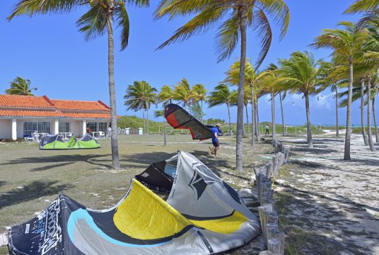 Sol Cayo Guillermo. Kite Surf