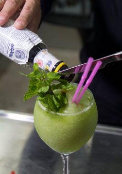 Mojito Frappé, una de las especialidades del Tryp Habana Libre 