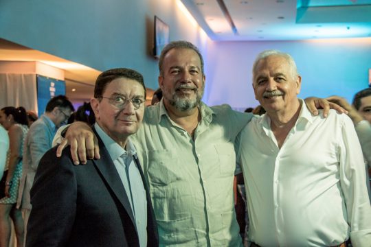 Ministro de Turismo de Cuba y Secretarioa General de la OMT junto a nuestro Director Comercial, Silvano Stupar